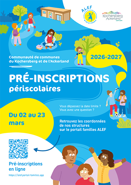 Pré-inscriptions périscolaires