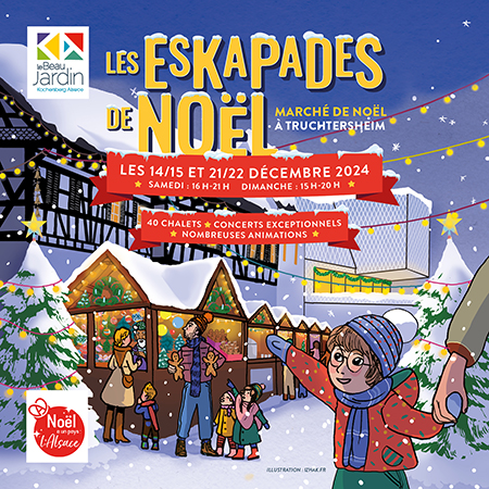 Les esKapades de Noël / Marché de Noël à Truchtersheim