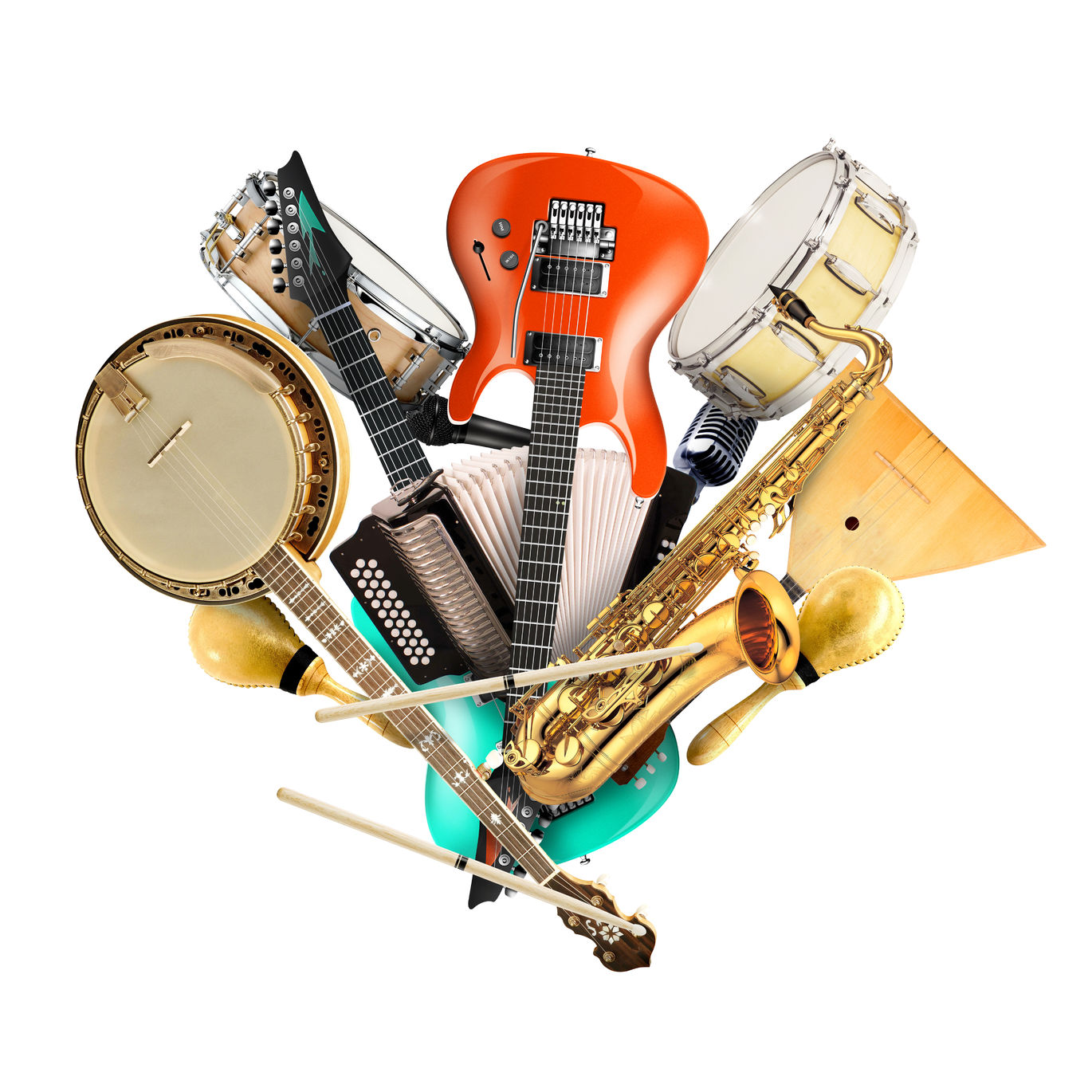 Instruments musique